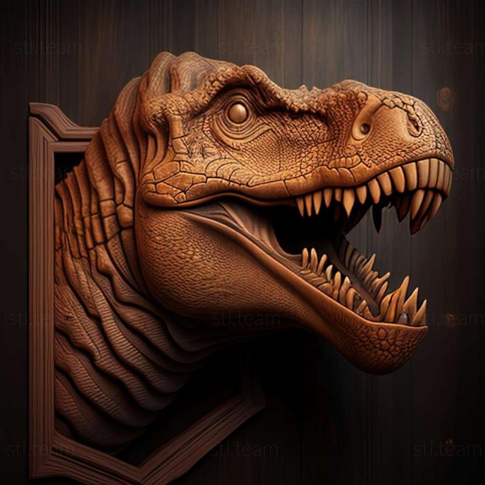 3D model Tyrannosaurus Rex (STL)